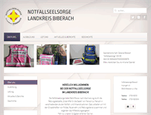 Tablet Screenshot of notfallseelsorge-bc.de